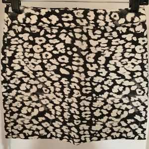 Animal Print Skirt